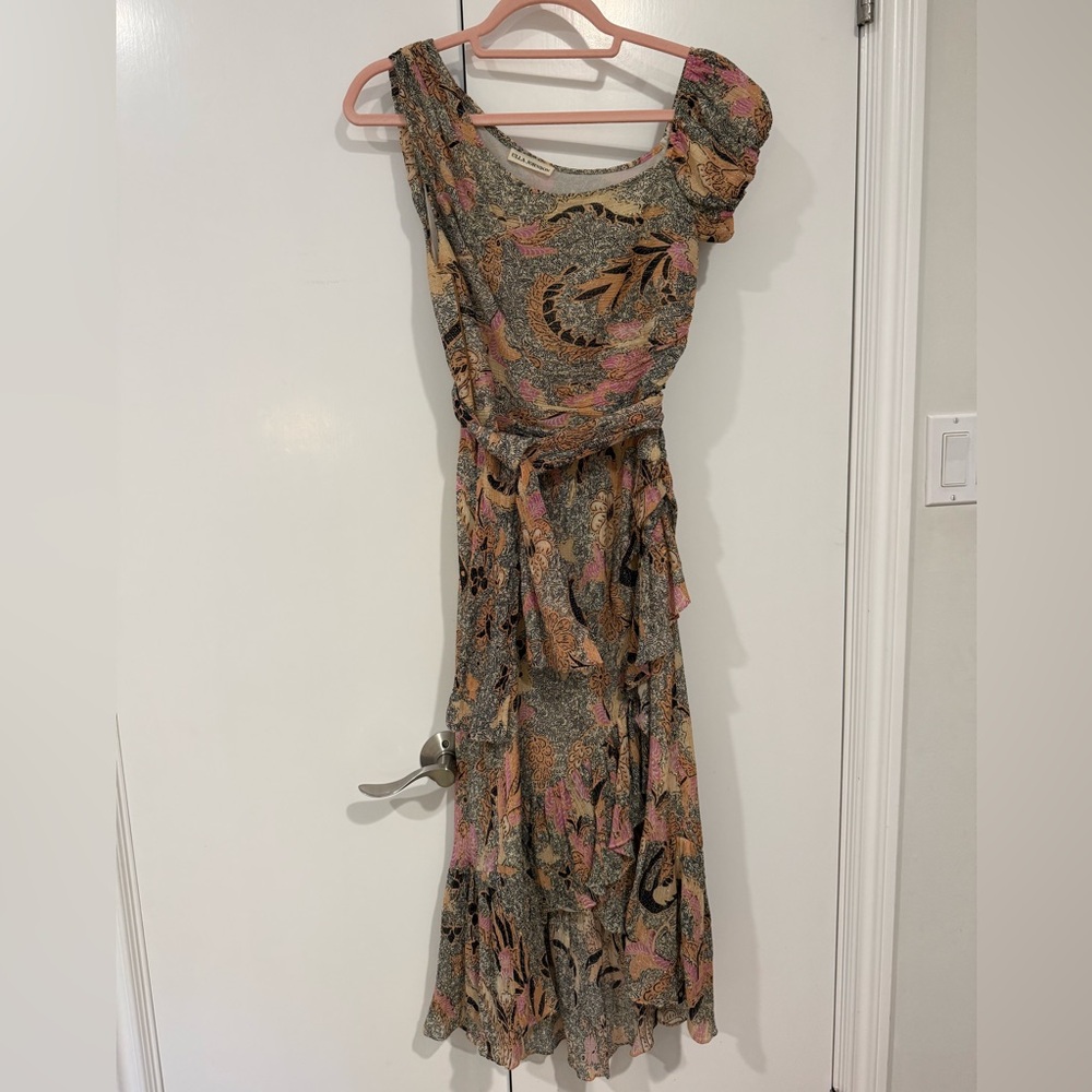 Ulla Johnson Multicolor Patterned Fabric dress